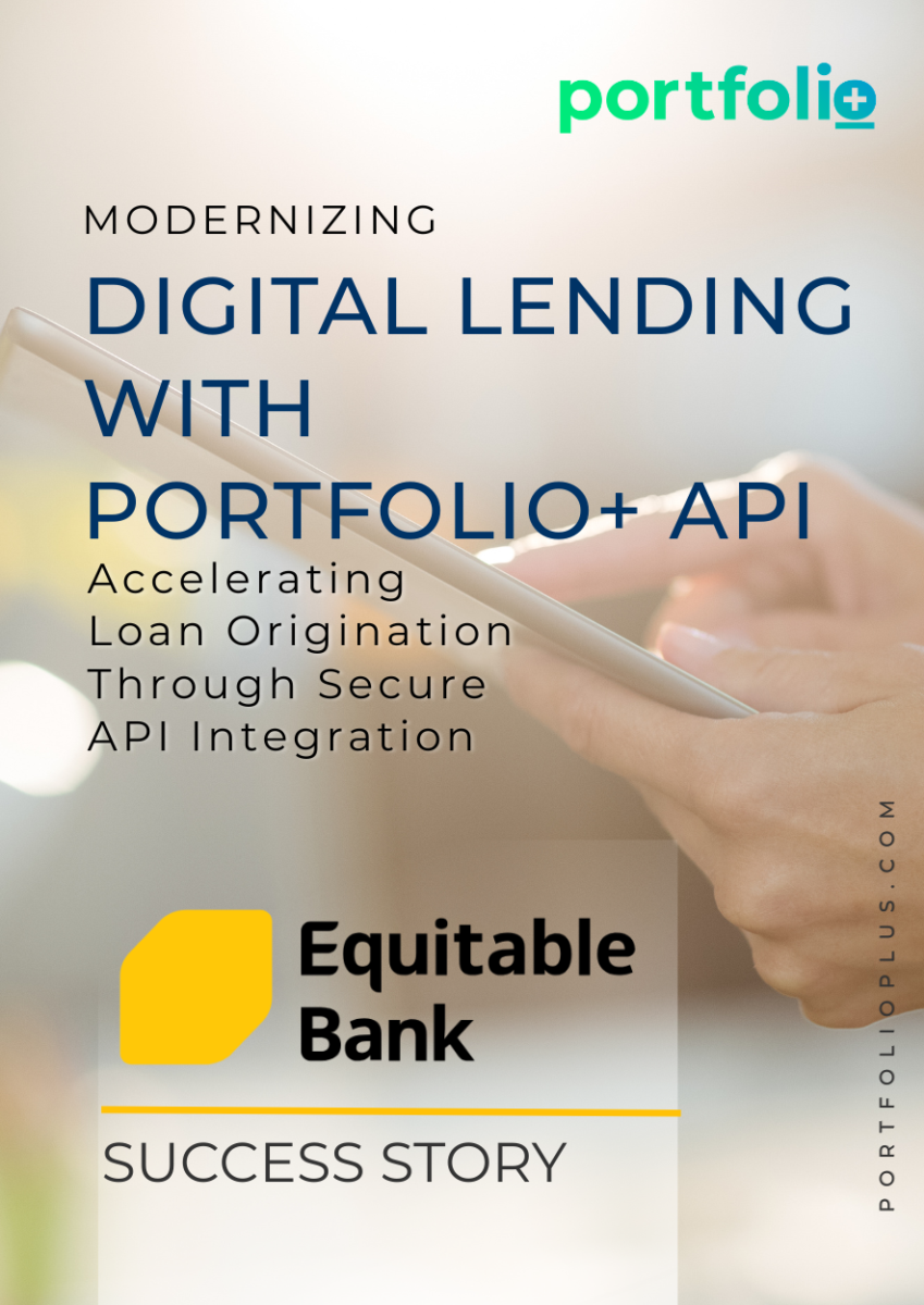 Portfolio+ Case Study API Loan Origination System cover