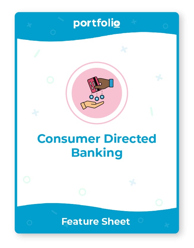 Portfolio+ for consumer directed banking