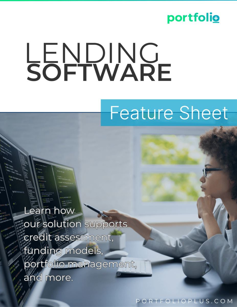Portfolio+ Lending Software Cover